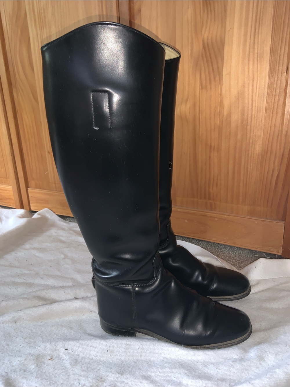 MARLBOROUGH DRESS BOOTS 8-1/2 WIDE (6.5UK) made in England riding equestrian